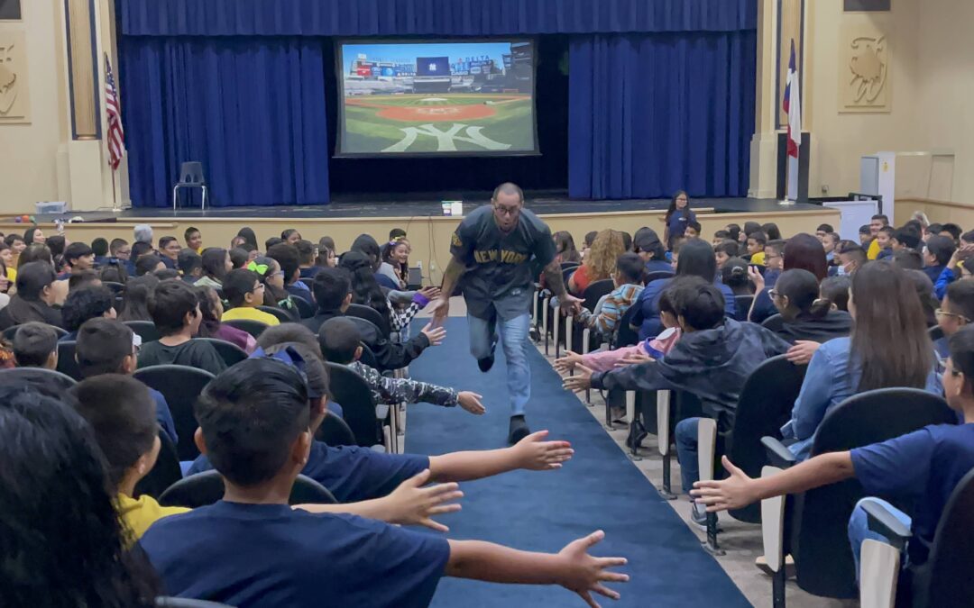 Unlocking Potential: Motivational Youth Speaker Eddie Cortes Inspiring Resilience at O’Donnell Intermediate School