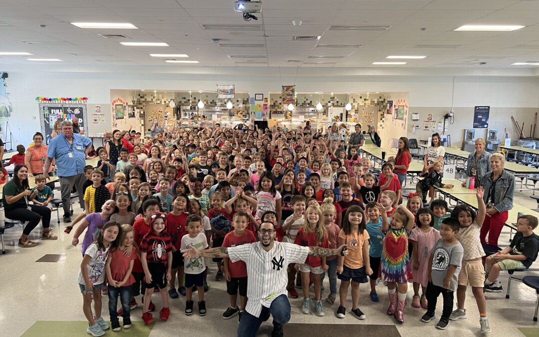 Empowering Resilient Determination: Insights from Motivational Youth Speaker Eddie Cortes at Bailey Elementary School