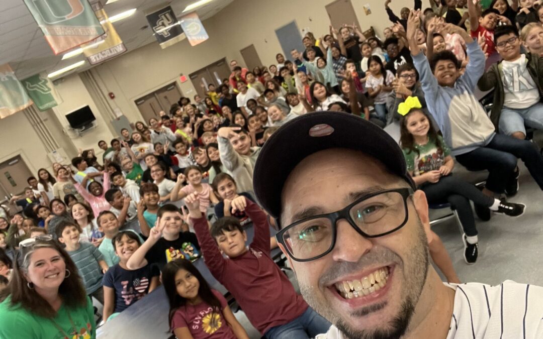 Inspiring Resilience as a Motivational Youth Speaker at Wilson Elementary, Plant City, FL