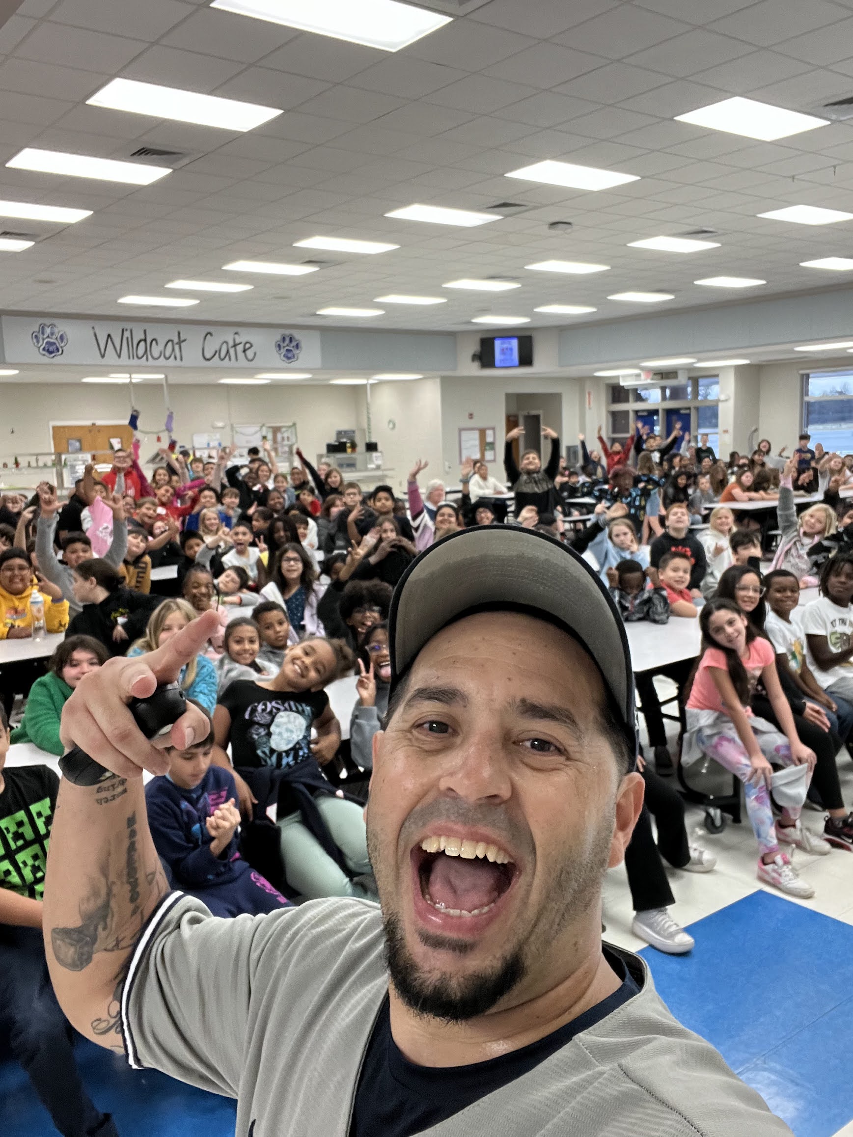 Motivational Youth Speaker Eddie Cortes at Fred Wild Elementary School in Sebring, FL